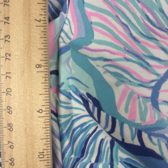 Lily Pulitzer Callahan Stretch Shorts Bermuda Blue Size 8 NWT $68 Preppy Fun - Picture 6 of 7